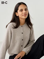 Cashmere Short Cardigan