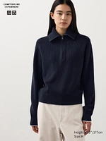 Lambswool Half-Zip Sweater