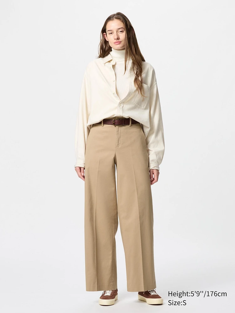 Wide Chino Pants | Tall