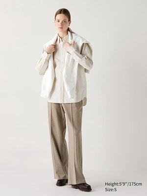 Brushed Jersey Wide Pants | Tall