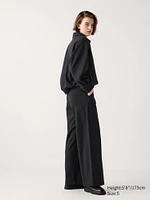 Brushed Jersey Wide Pants | Tall