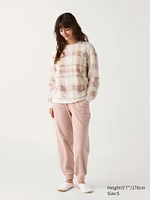 Fluffy Fleece Set | Checked