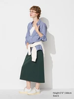 Ultra Stretch Narrow Skirt | Denim