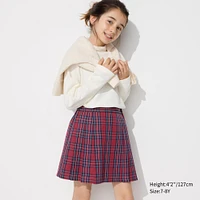 Checked Skort