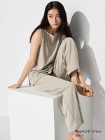 Crepe Jersey Straight Pants | Tall