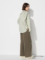 Crepe Jersey Straight Pants | Tall