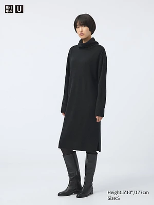 Lambswool Turtleneck Dress