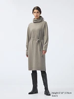 Lambswool Turtleneck Dress