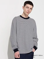 AIRism Cotton T-Shirt | Long Sleeve Striped