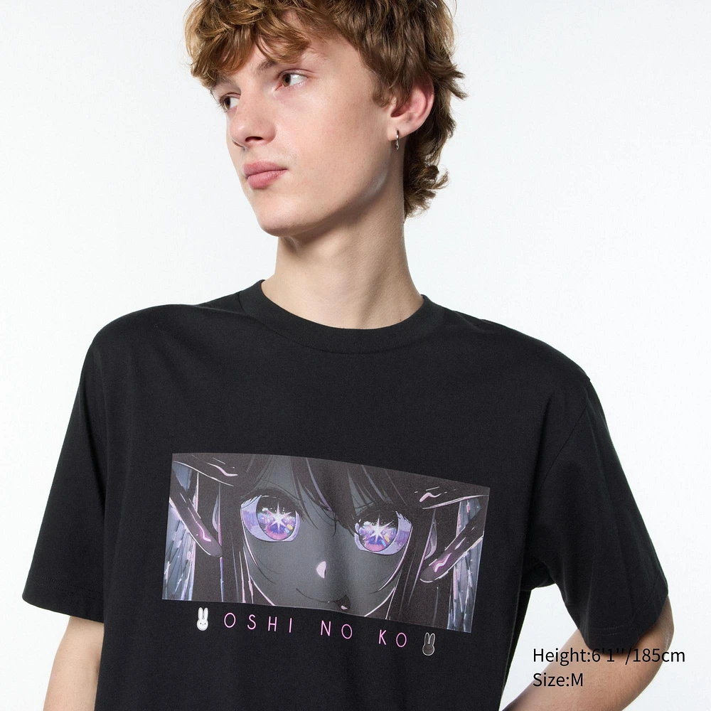 【OSHI NO KO】(Short-Sleeve Graphic T-Shirt)