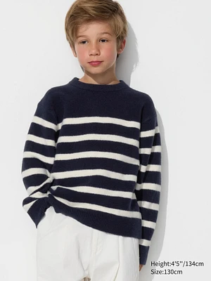 Souffle Yarn Sweater | Striped