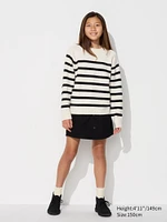 Souffle Yarn Sweater | Striped