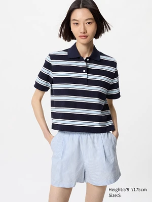 Cotton Easy Shorts | Striped