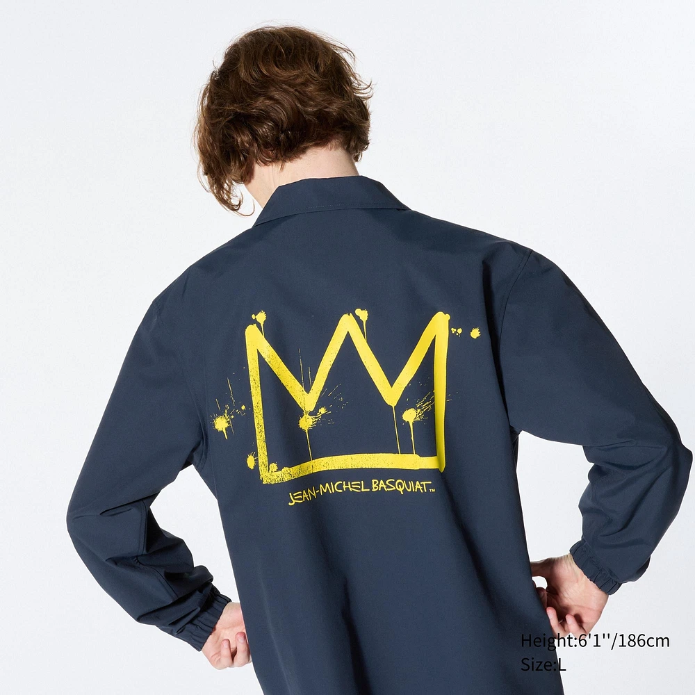 Graphic Coach Jacket | Jean-Michel Basquiat