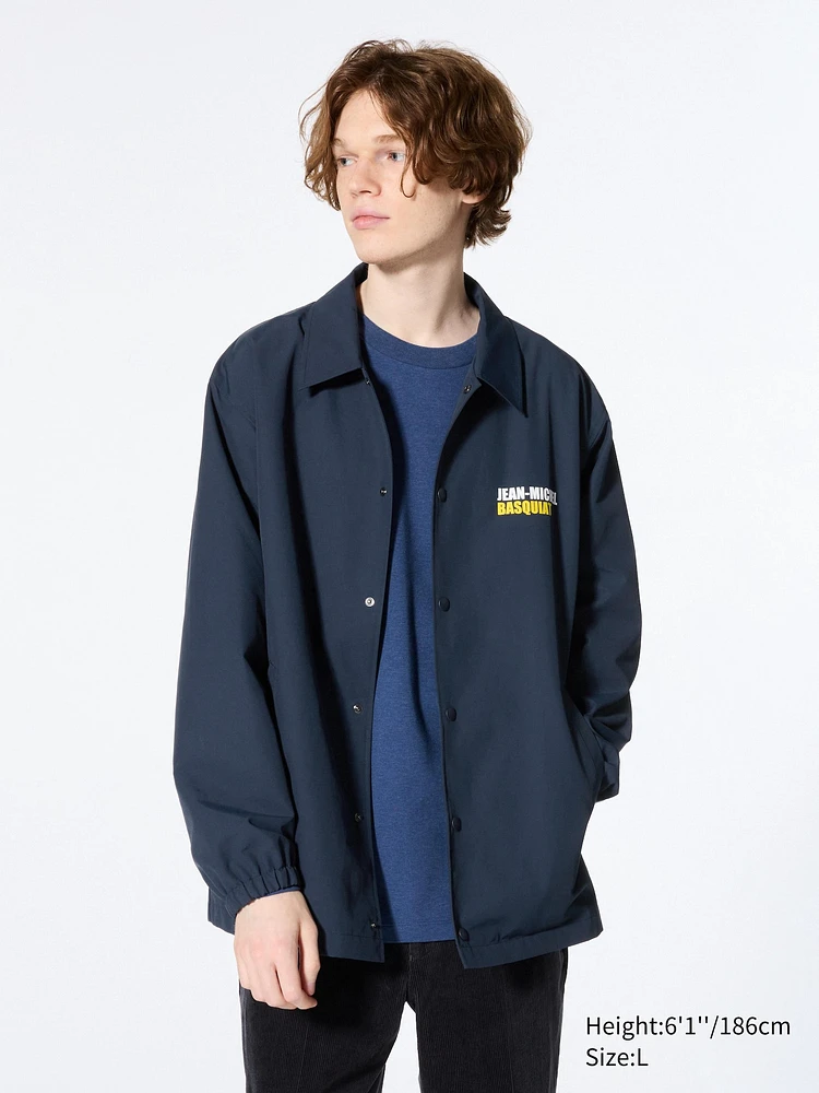 Jean-Michel Basquiat Coach Jacket