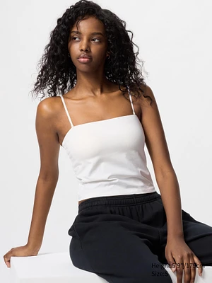 AIRism Cotton Cropped Bra Tube Top