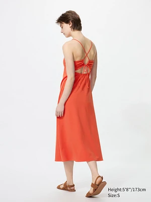 Crepe Jersey Bra Camisole Dress