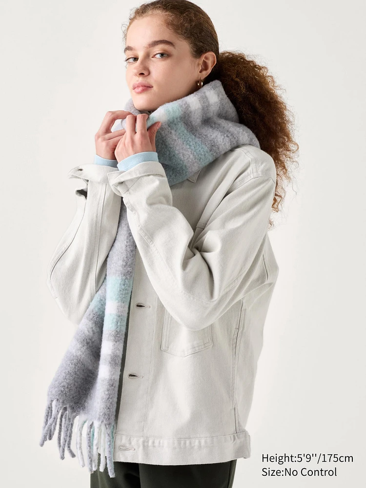 Souffle Chunky Scarf | Checked