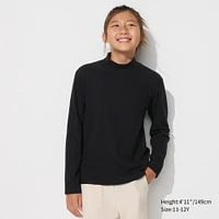 HEATTECH Ribbed High Neck T-Shirt