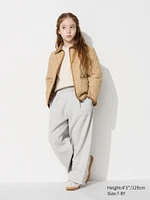 Pile Lined Wide Sweatpants