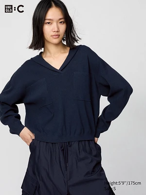 Relaxed Hooded Sweater