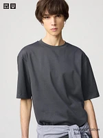AIRism Cotton Oversized T-Shirt | Half-Sleeve