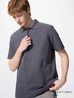 AIRism Cotton Pique Polo Shirt