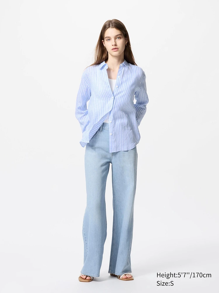 Premium Linen Shirt | Striped