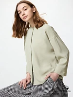 Drape Blouse | 3/4 Sleeve