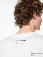 PEACE FOR ALL Graphic T-Shirt | Tokujin Yoshioka