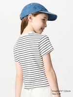 Soft Ribbed Mini T-Shirt | Striped