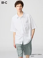 Broadcloth Oversized Short Shirt