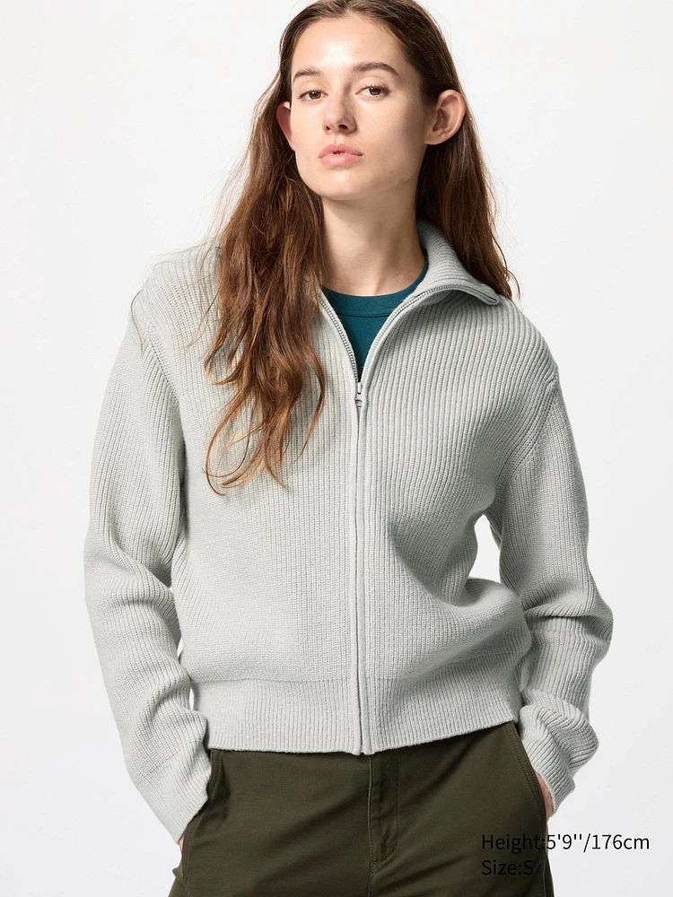 Full-Zip Cardigan