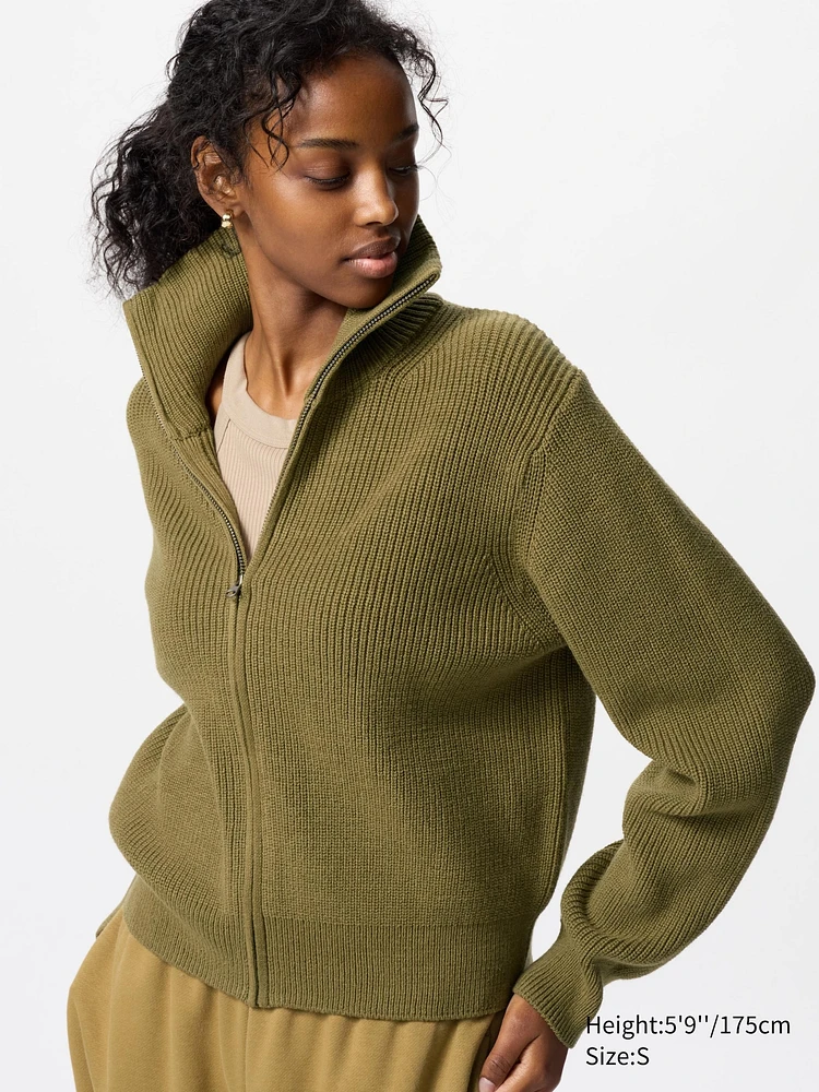 Full-Zip Cardigan