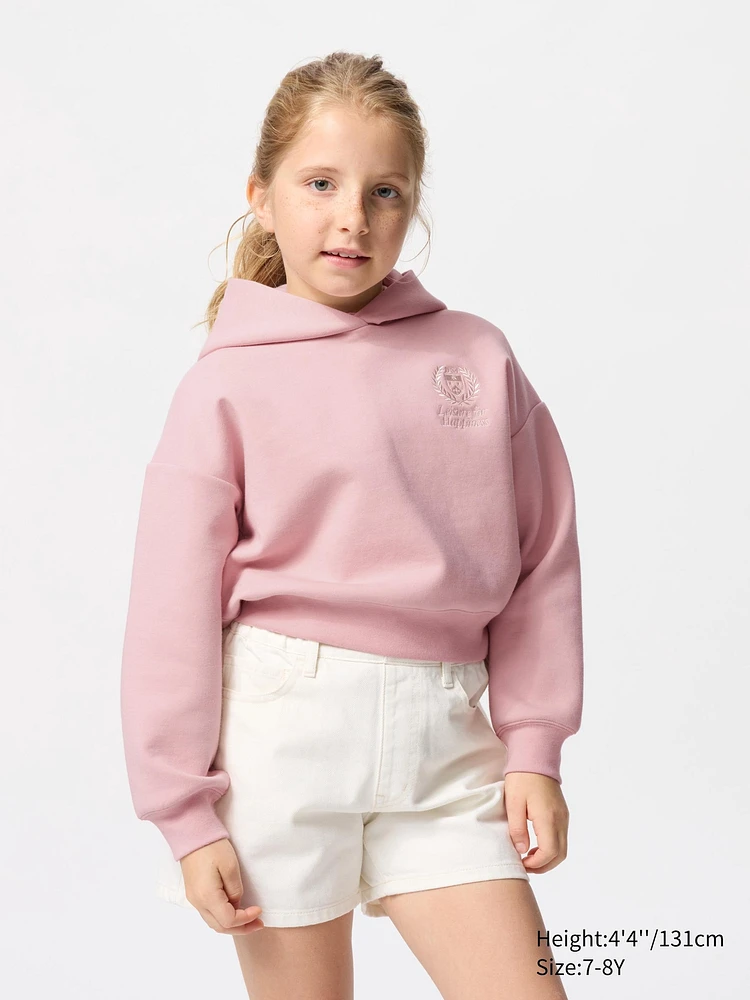 DRY Sweat Cropped Graphic Hoodie
