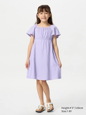 Flare Sleeve Dress
