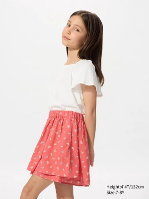 Printed Mini Skort