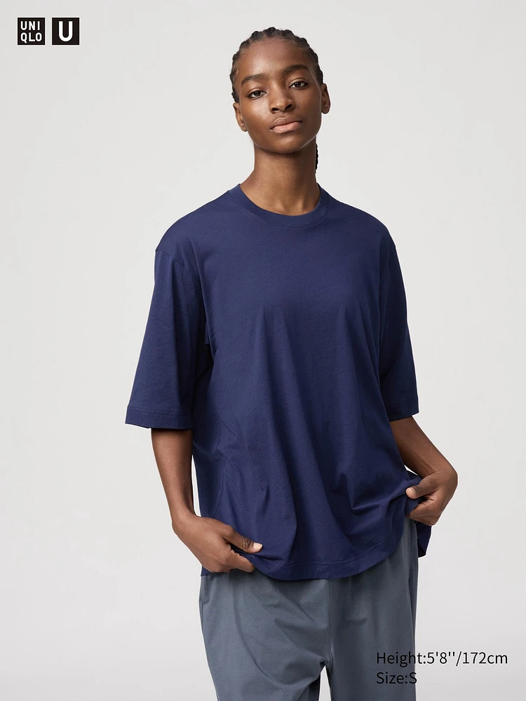 SUPIMA® Cotton Sheer Oversized T-Shirt