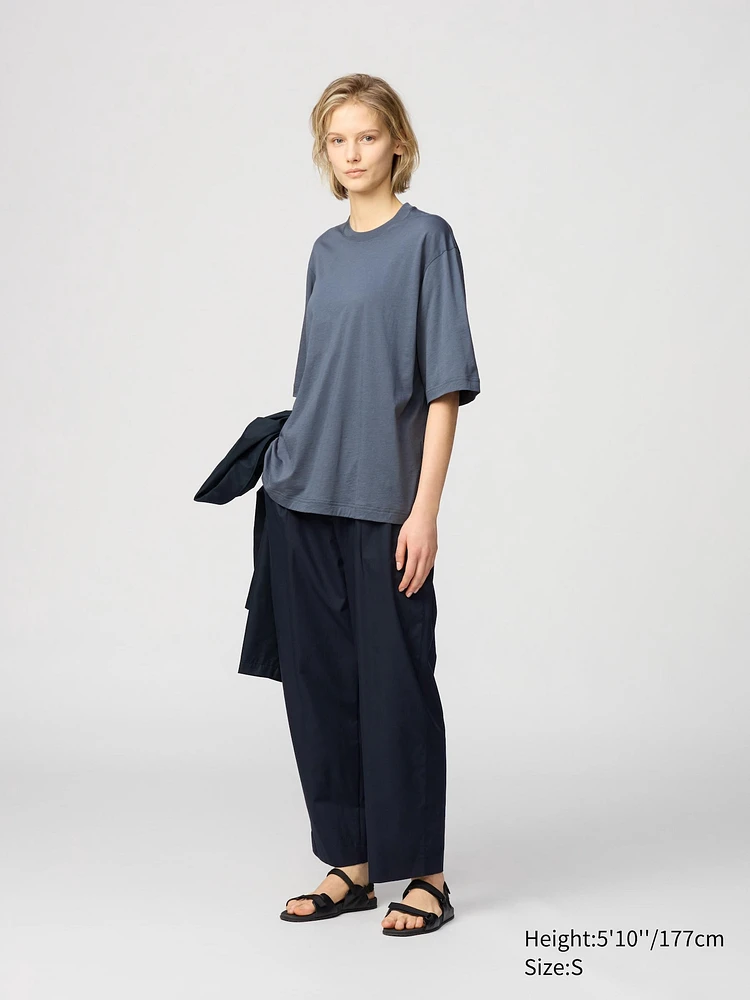 SUPIMA® Cotton Sheer Oversized T-Shirt