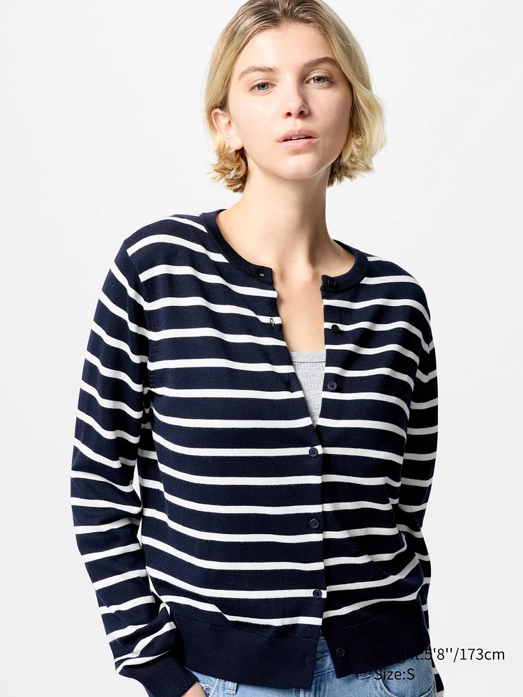 UV Protection Cardigan | Striped