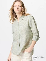 Premium Linen Shirt | Gingham