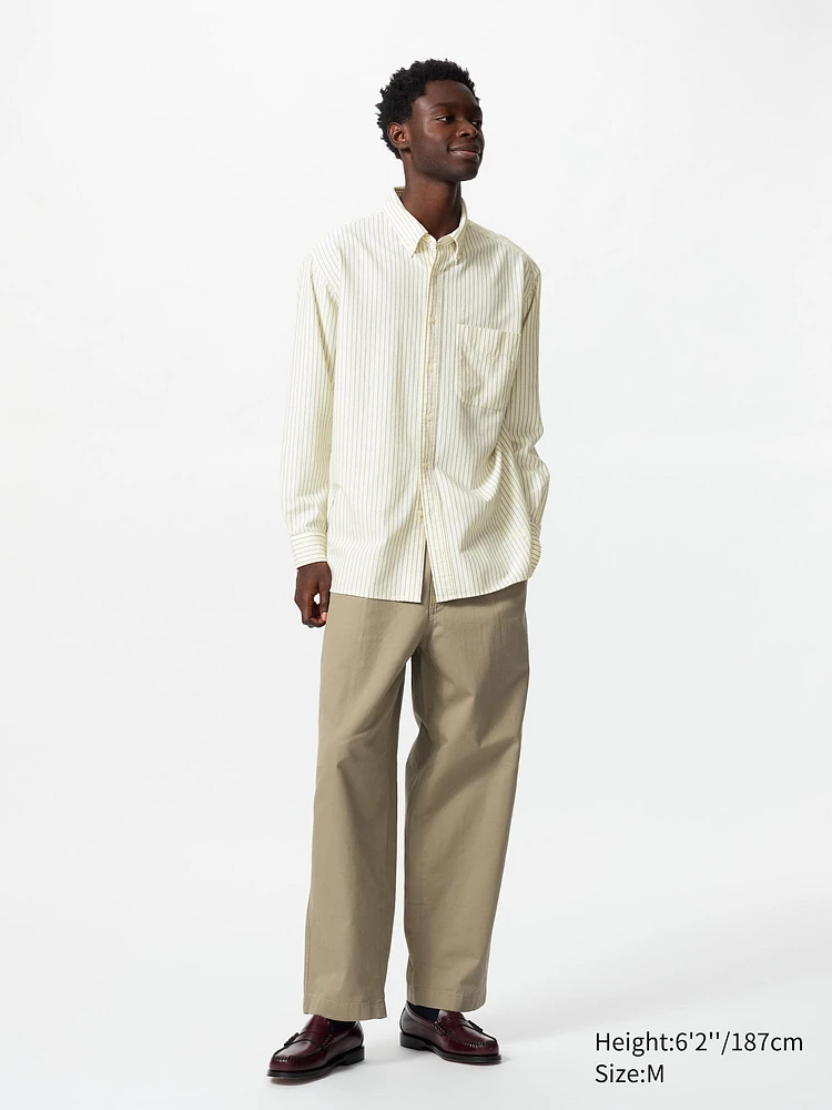 Oxford Oversized Shirt | Striped