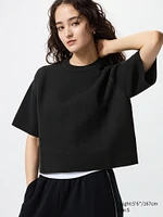 Washable Milano Ribbed Sweater | Short Sleeve