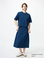 Washable Milano Ribbed Sweater | Short Sleeve