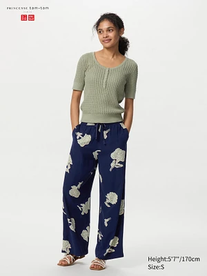 Drape Easy Pants | Flower