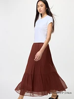 Chiffon Tiered Skirt