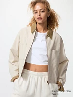 Zip-Up Short Jacket