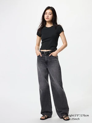 Wide Straight Jeans | Tall