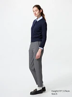 Smart Ankle Pants | Checked Tall