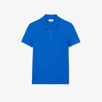 Polo Lacoste slim fit en piqué de coton stretch biologique Taille 3XL Bleu
